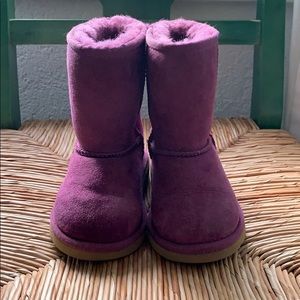 Ugg Classic  Boot Purple Toddler Girl
